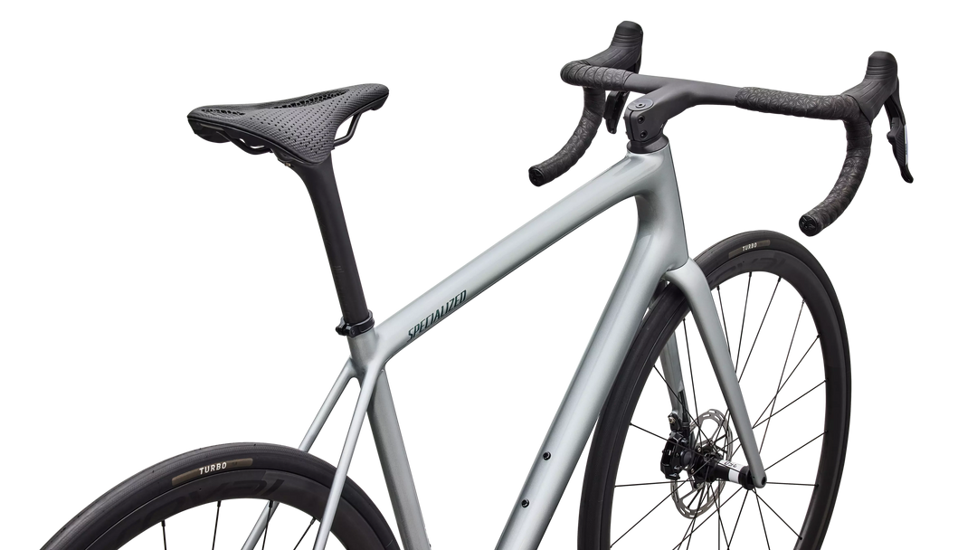 Aethos Pro AXS – Shadow Silver/Emerald Metallic
