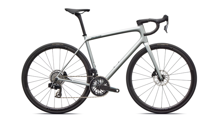 Aethos Pro AXS – Shadow Silver/Emerald Metallic