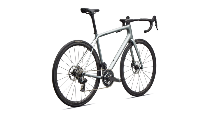 Aethos Pro AXS – Shadow Silver/Emerald Metallic