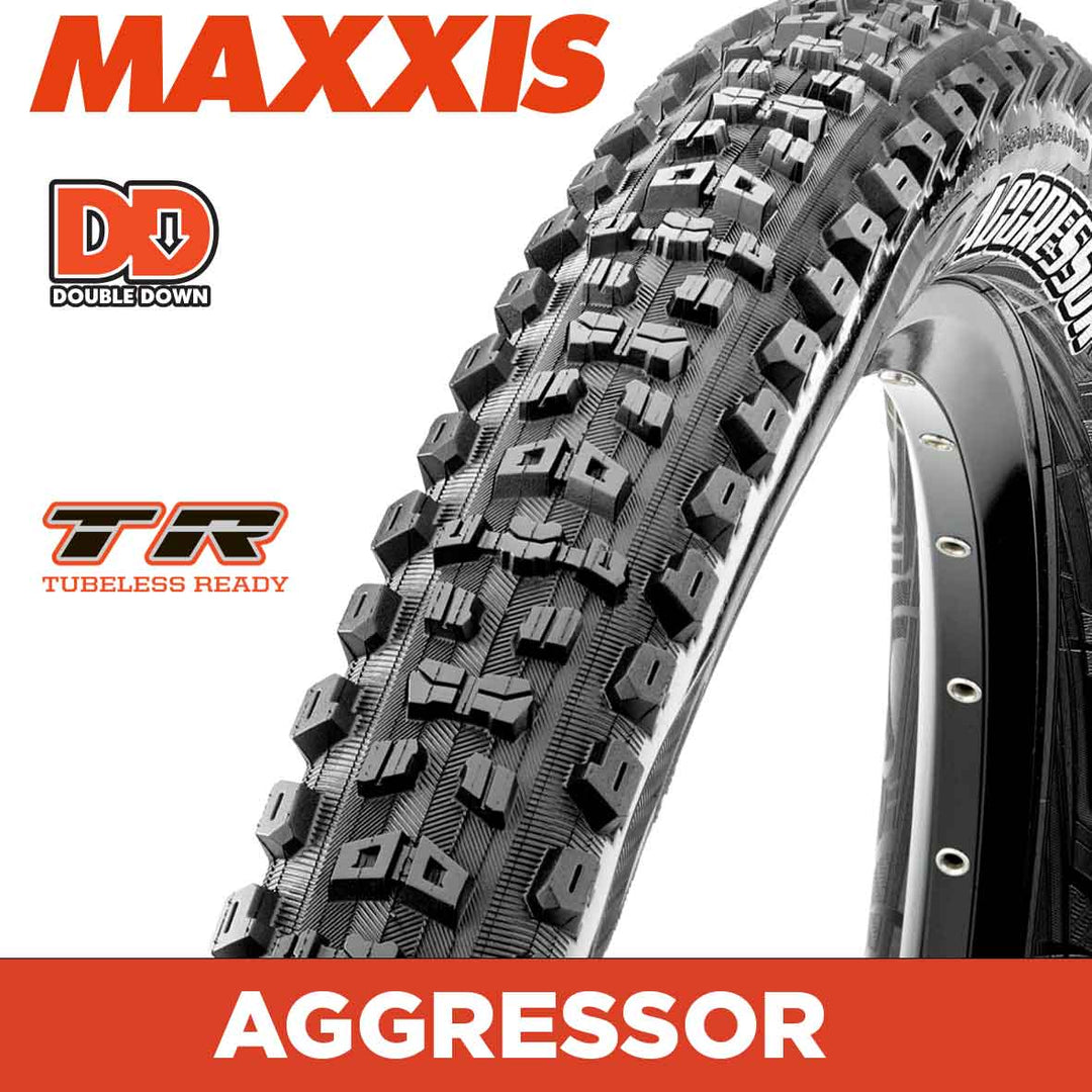 MAXXIS Mountain - AGGRESSOR - 29X2.30 - DD / TR - Foldable 120X2 TPI E25