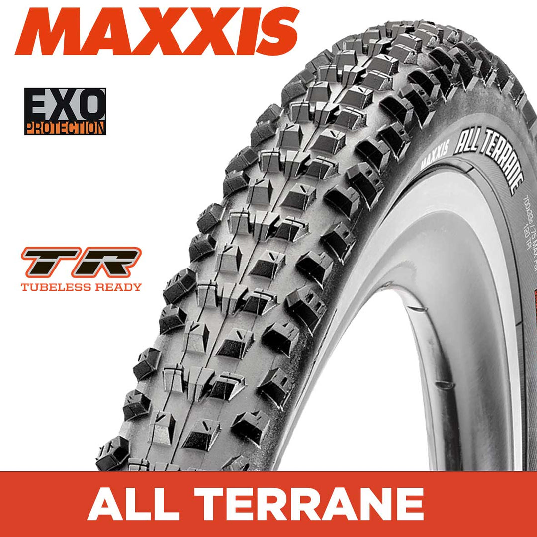 MAXXIS Cyclocross - ALL TERRANE - 700X33C - EXO / TR - Carbon Fiber 120 TPI