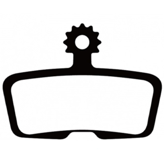 ASHIMA Semi-Metallic Disc Pads - SRAM Code