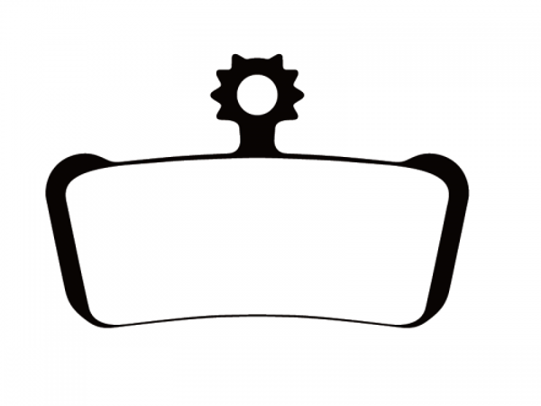 Ashima Disc Brake Pads - Semi Metallic - SRAM Guide / Avid 4-Piston