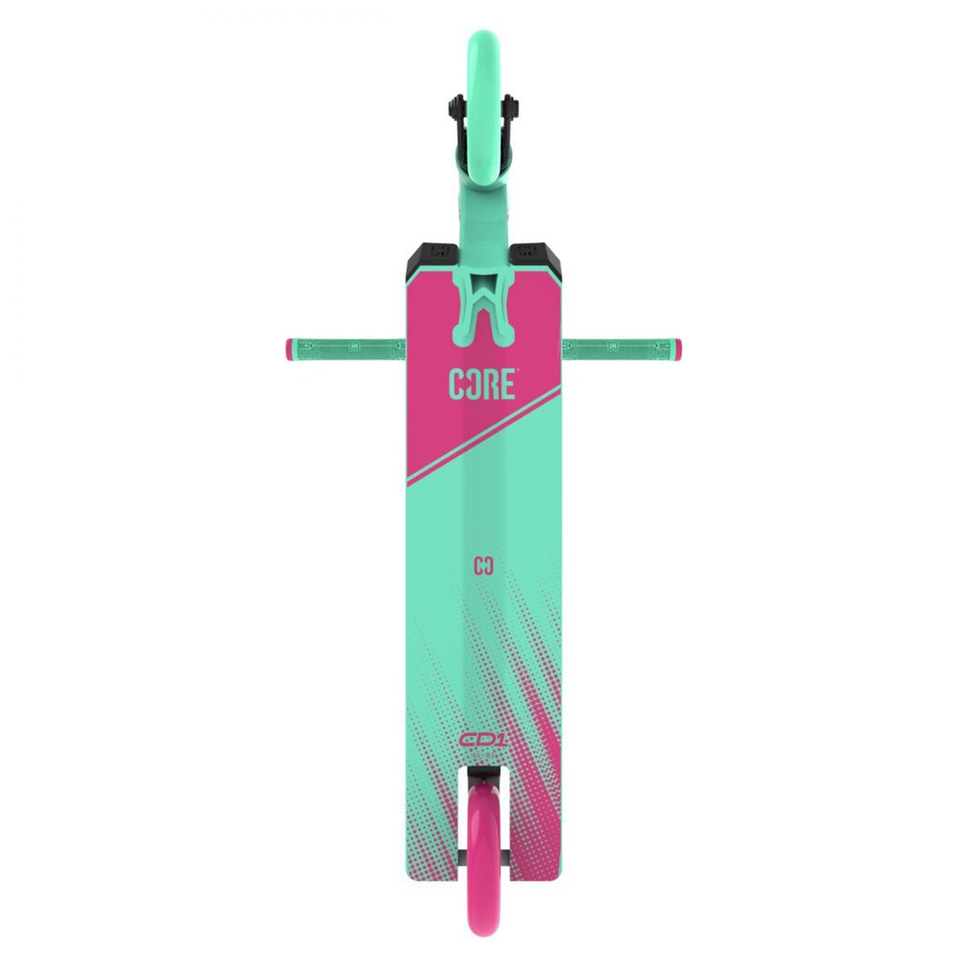 CORE CD1 (Duo) Park Complete Stunt Scooter- Teal/Pink