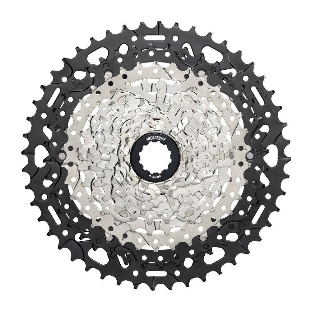 microSHIFT Advent MX CS-EH106 E-Bike Cassette - 10 Speed 11-48T
