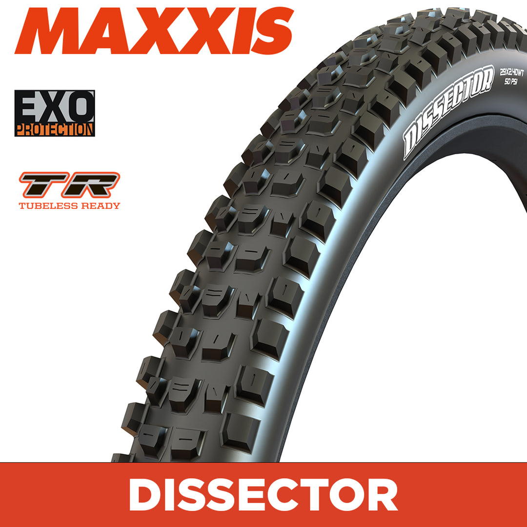 MAXXIS MOUNTAIN - DISSECTOR - 29x2.40 - EXO / TR - Foldable 60 TPI E25