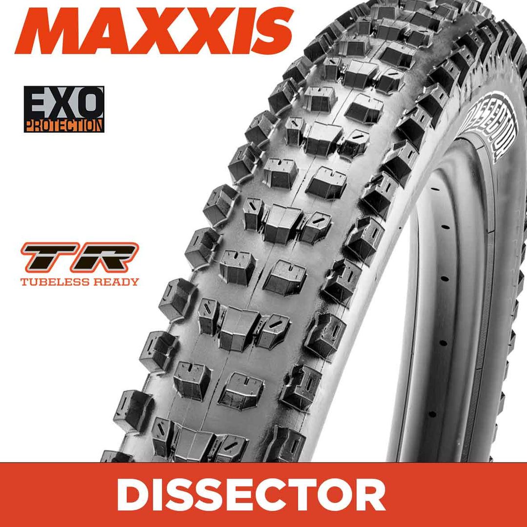 MAXXIS Mountain - DISSECTOR - 27.5X2.40 - EXO / TR - Foldable 60 TPI E25