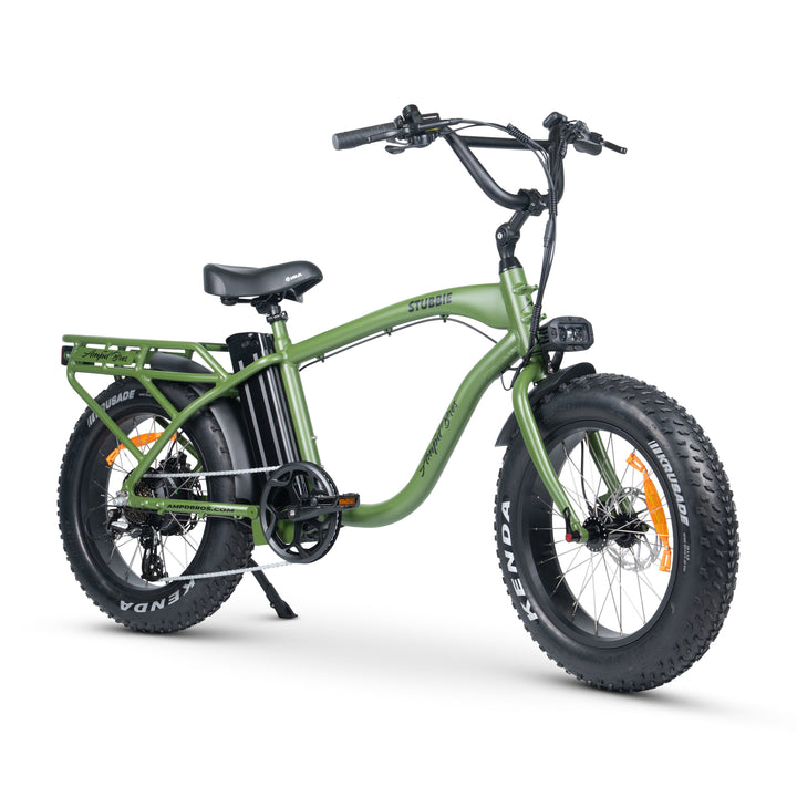 AMPD Brothers Stubbie S3 Electric Bike Combat Green