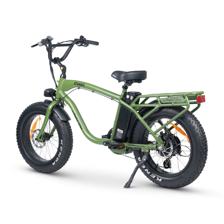 AMPD Brothers Stubbie S3 Electric Bike Combat Green