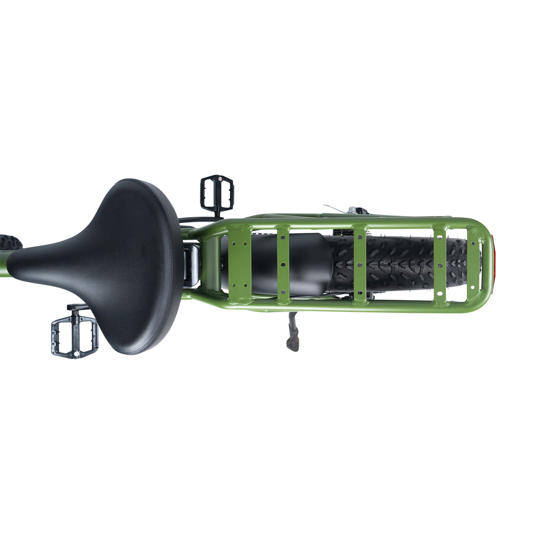 AMPD Brothers Stubbie S3 Electric Bike saddle and rack