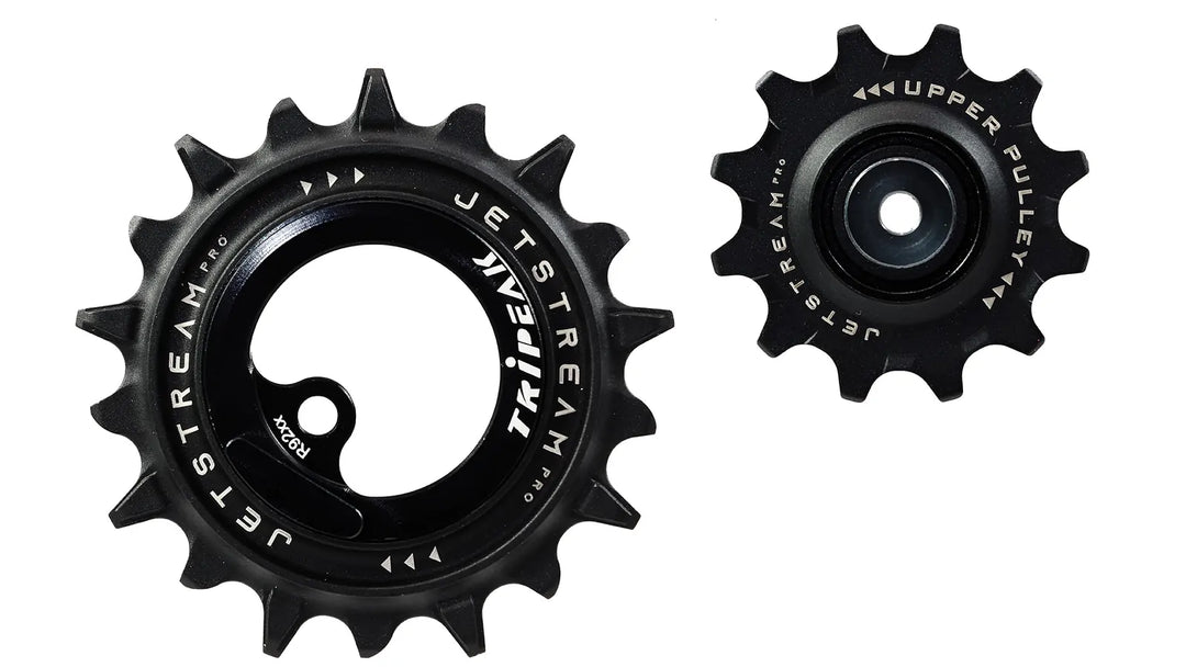 Tripeak Jetstream PRO AOPW oversized pulley wheel system 12T upper and 18T lower for Shimano R9200