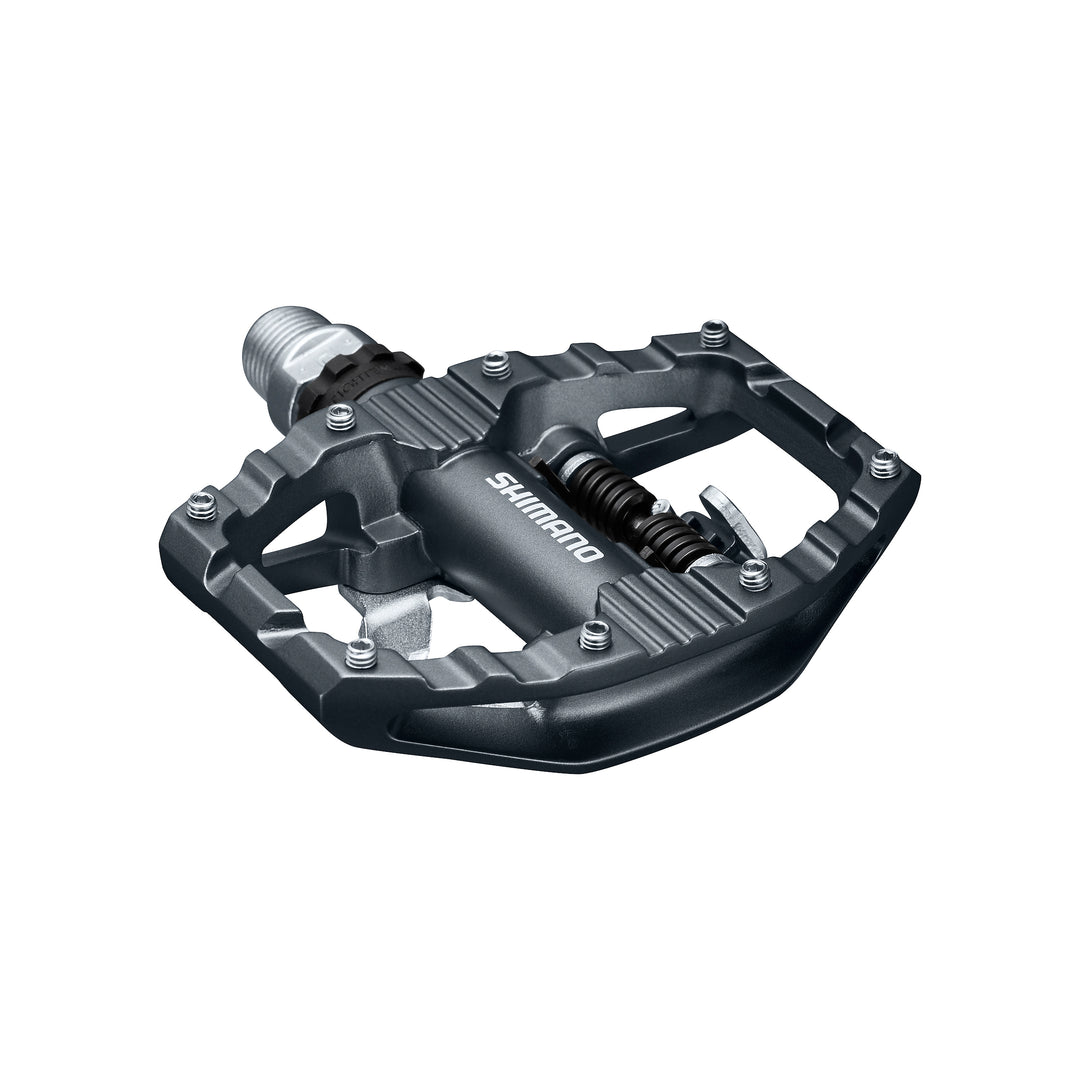 Shimano PD-EH500 SPD / Flat Pedals - Single Sided, Dark Grey