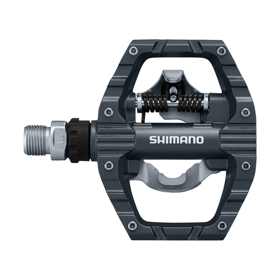 Shimano PD-EH500 SPD / Flat Pedals - Single Sided, Dark Grey