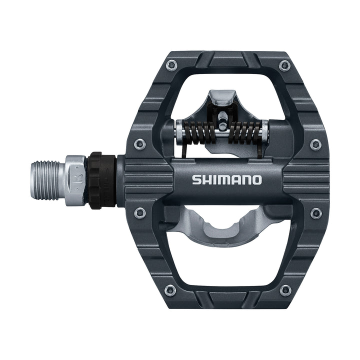 Shimano PD-EH500 SPD / Flat Pedals - Single Sided, Dark Grey