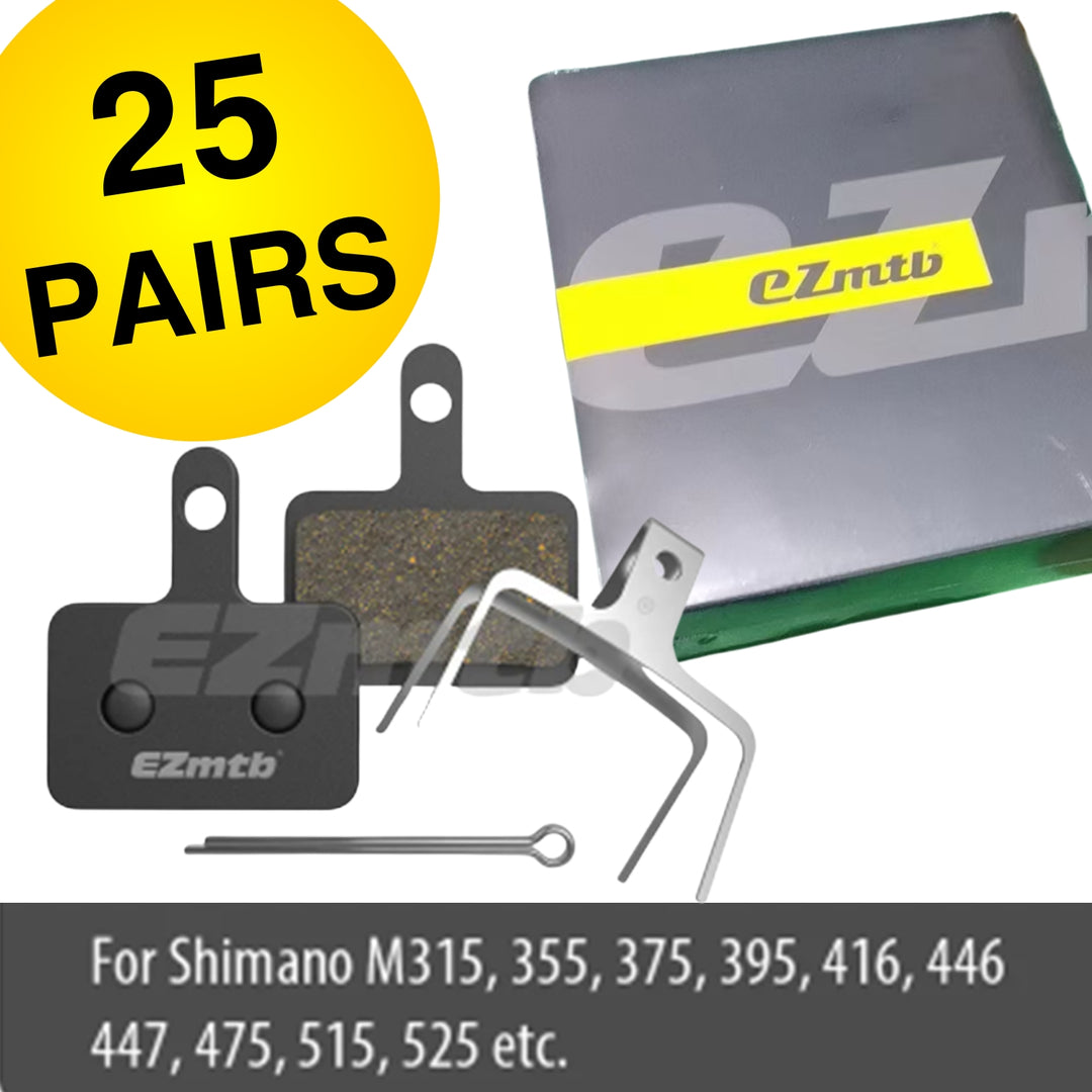 EZMTB Semi Metallic Brake Pads Shimano M355 / MT200 - Workshop - 1 Pair