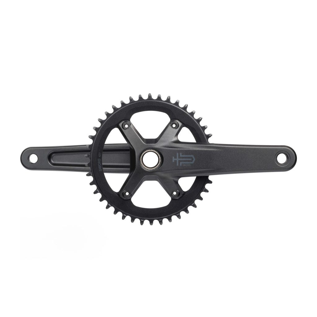 microSHIFT Sword Crankset - 10 Speed - 1x 42T - 165mm