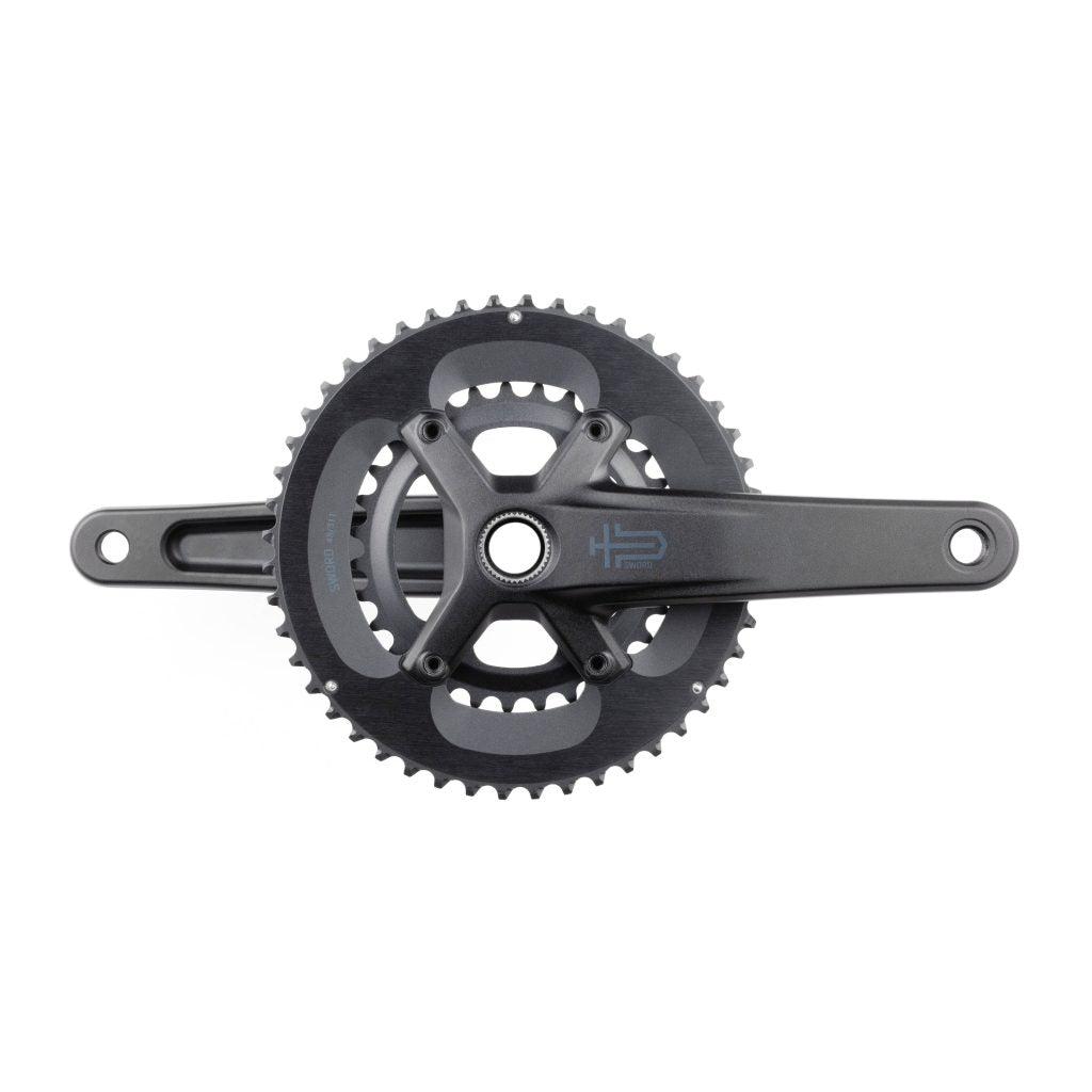 microSHIFT Sword Crankset - 10 Speed - 2x 48/31T - 165mm