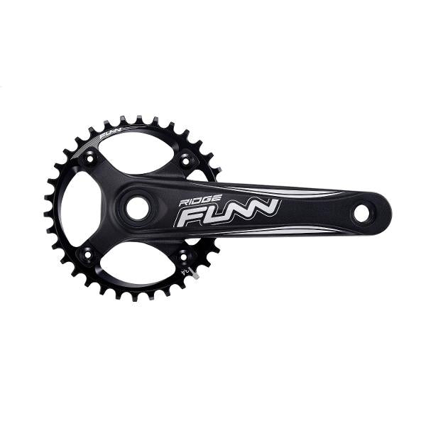 FUNN Ridge Crankset - 104mm BCD, BSA BB Included, 24mm Axle - 34T / 175mm
