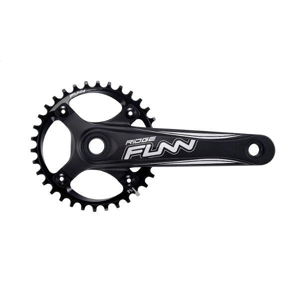 FUNN Ridge Crankset - 104mm BCD, BSA BB Included, 24mm Axle - 36T / 175mm