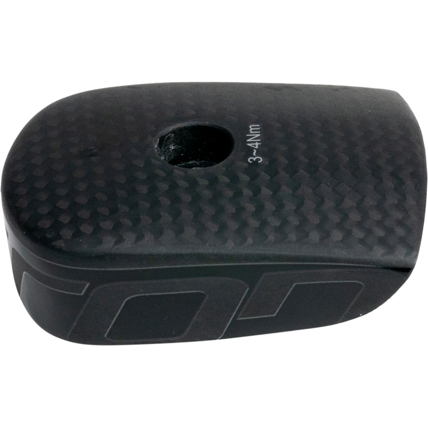 Vision Metron 5D ACR Carbon Top Cap – Matt Carbon, Vision Logo