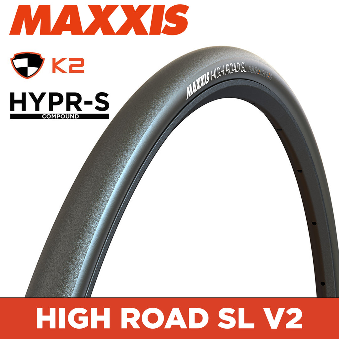 MAXXIS ROAD - HIGH ROAD SL - 700X25C - HYPR-S / K2 - Foldable 150 TPI