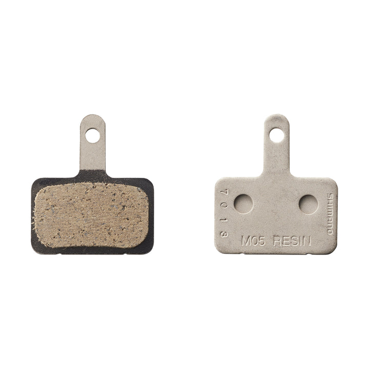 Shimano BP-M05-RX Resin Disc Brake Pads - 1 Pair, Without Fin (1)
