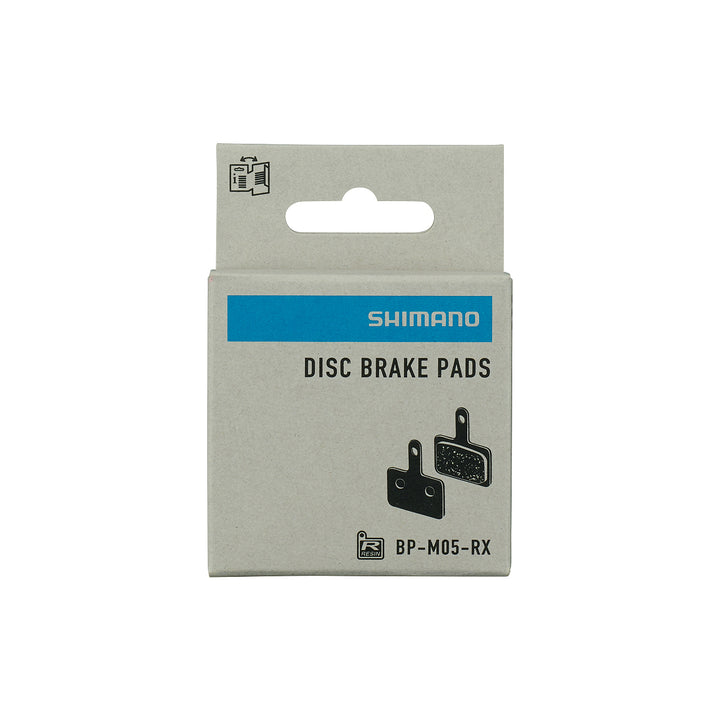 Shimano BP-M05-RX Resin Disc Brake Pads - 1 Pair, Without Fin (2)