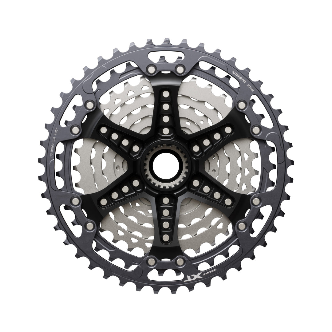 SHIMANO DEORE XT Cassette Sprocket CS-M8200-12 12-speed 9-11-13-15-17-19-21-24-28-33-39-45T