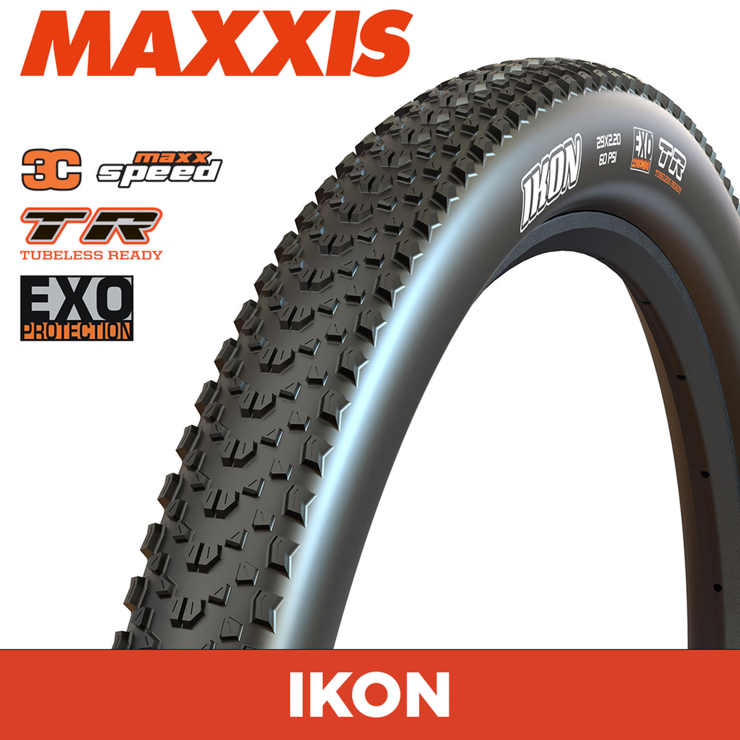 MAXXIS MOUNTAIN - IKON - 26X2.35 - 3C MaxxSpeed / EXO / TR - Foldable 120 TPI E25