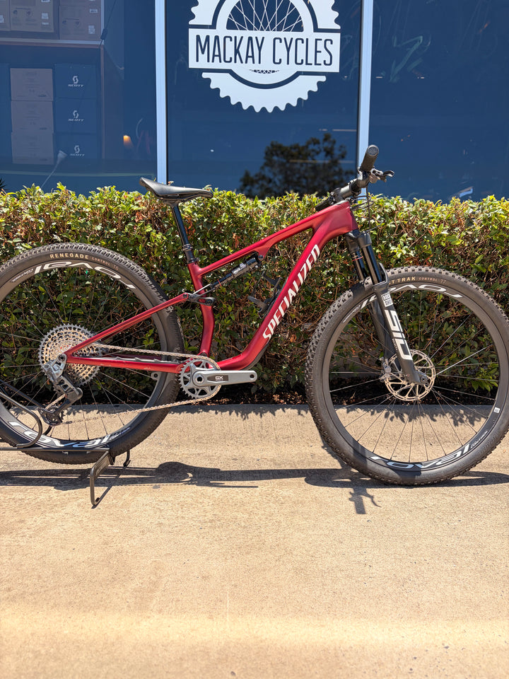 Specialized Epic Epic 8 Expert Satin/Redsky White - Small - Ex-Demo