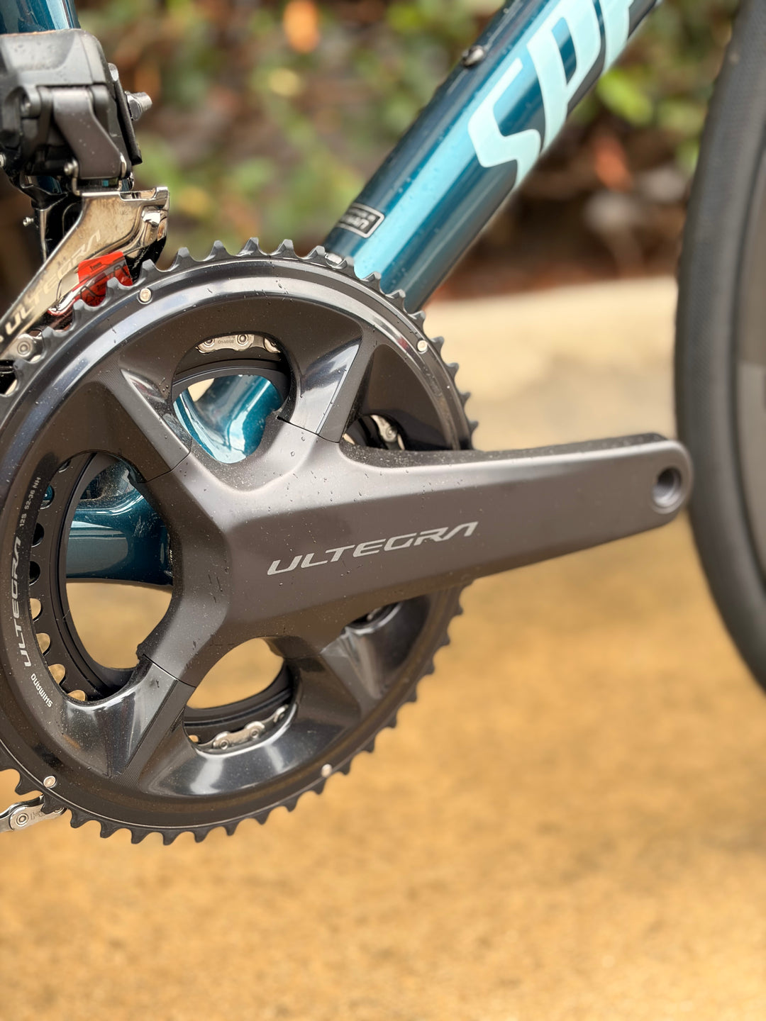 Tarmac SL8 Expert - Ultegra Di2 Gloss Deep Lake Metallic / Green Pearl Over Seafoam