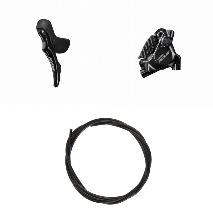 Shimano 105 ST-R7120 Shift/Brake Lever & BR-R7170 Caliper Kit - 12-Speed Hydraulic Disc