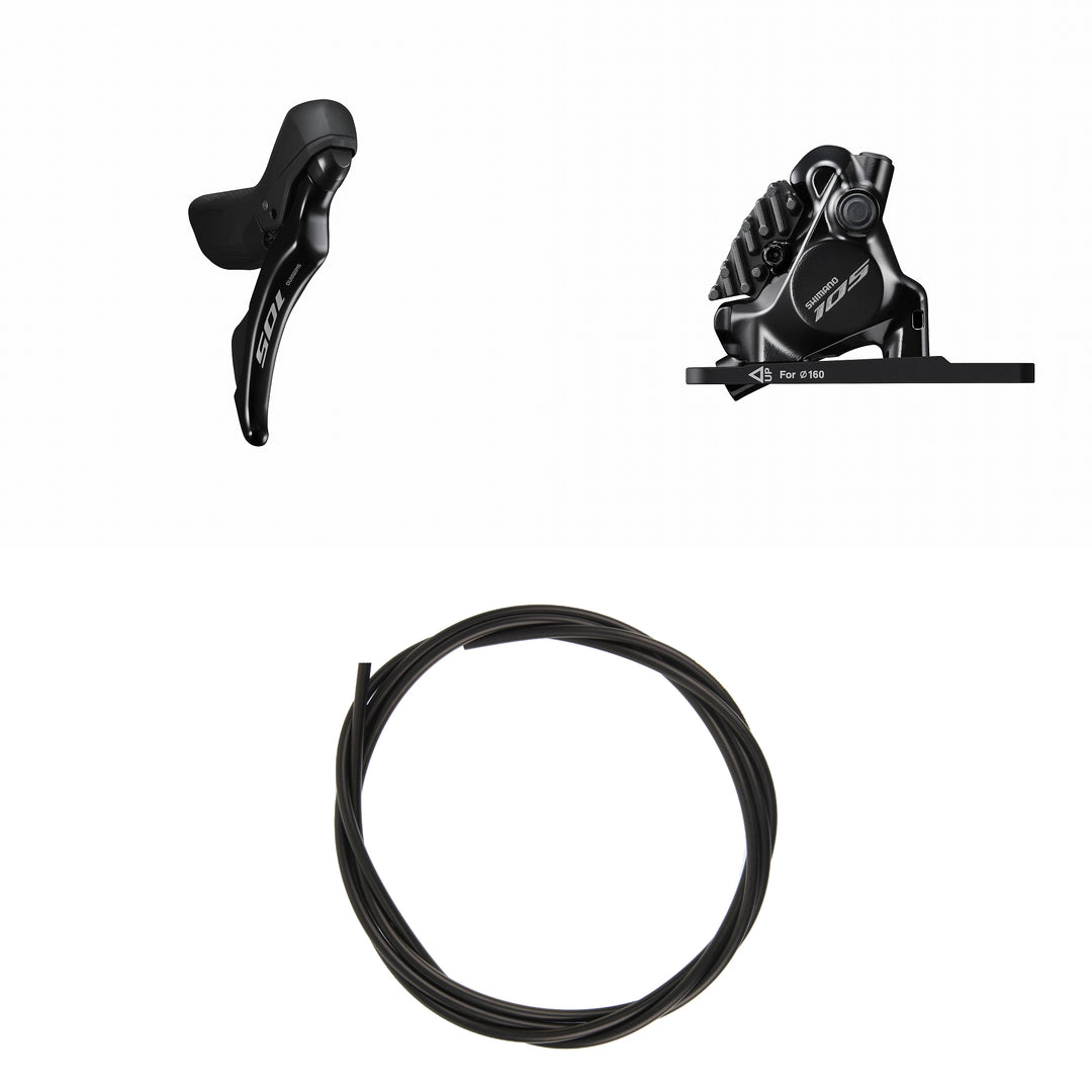 Shimano 105 ST-R7120 Shift/Brake Lever & BR-R7170 Caliper Kit - Right/Front, 12-Speed Hydraulic Disc