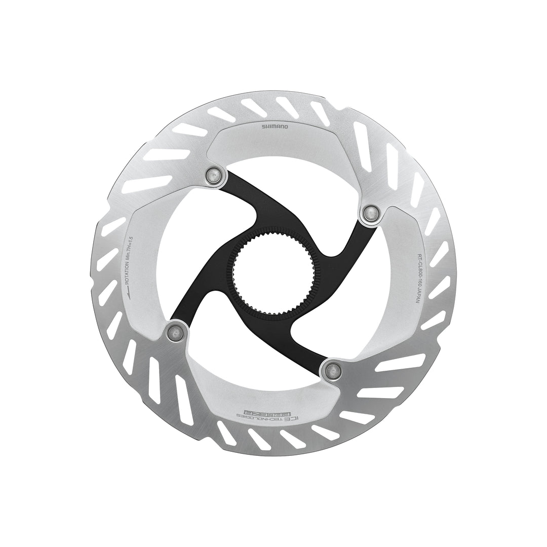 Shimano RT-CL800 Disc Brake Rotor - Centre Lock Ice Tech Freeza, 160mm