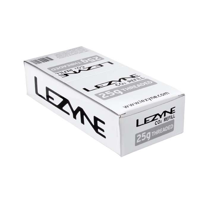 Lezyne 25 Gram Co2 Bulk Pack - Silver