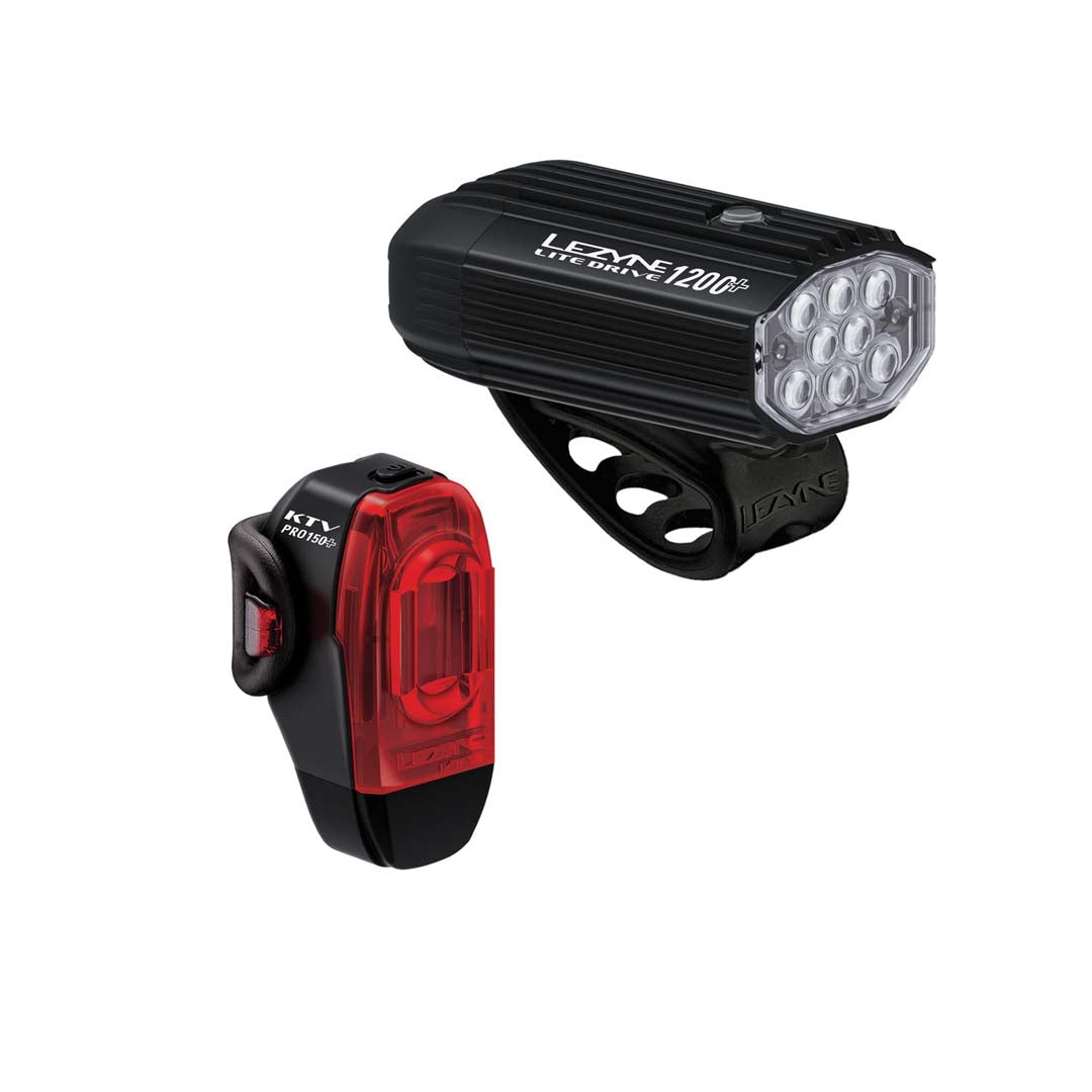 Lezyne LITE Drive 1200+/KTV DRV PAIR