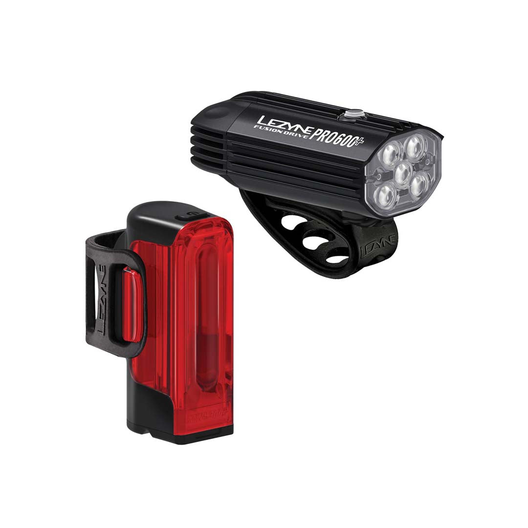 Lezyne Fusion DRV PRO 600+/STRIP PAIR