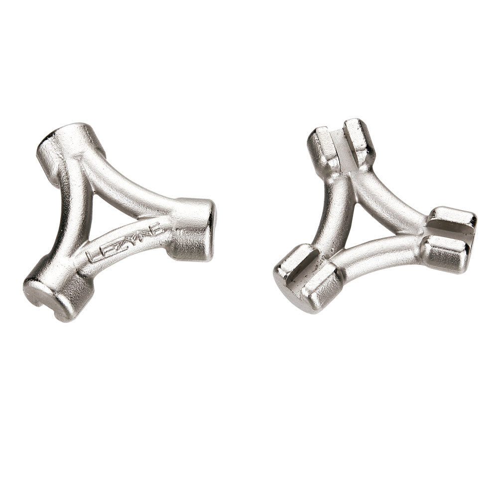 Lezyne 3-Way Spoke Wrench - Silver