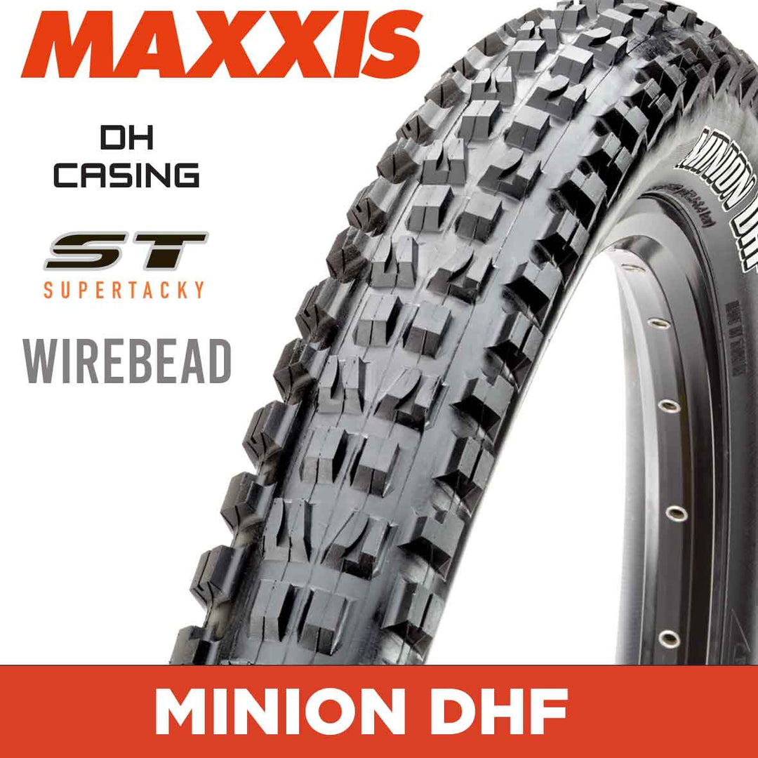 MAXXIS Downhill - MINION DHF - 26X2.50 - ST / DH - Wire 60X2 TPI E25