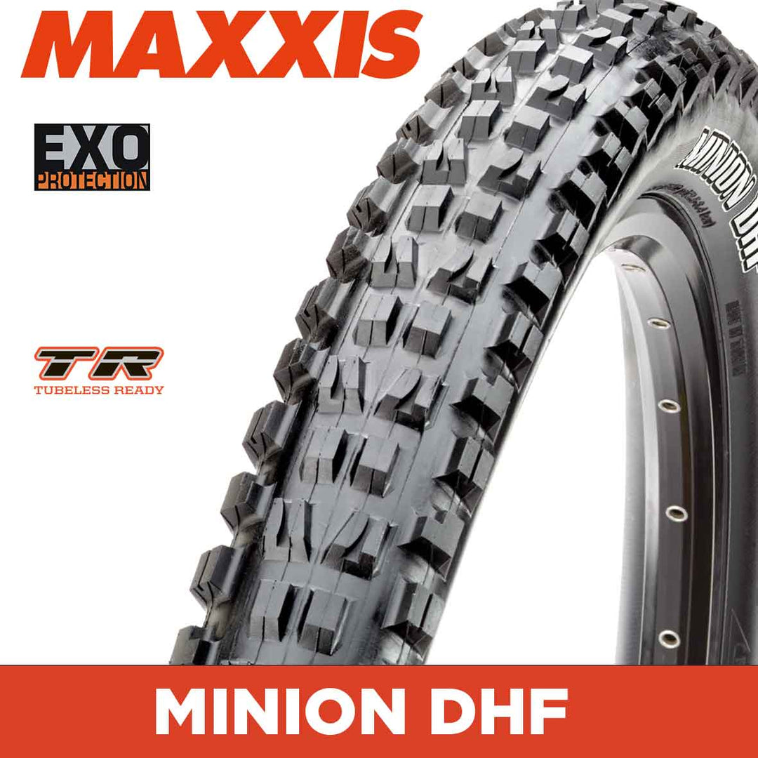MAXXIS Mountain - MINION DHF - 26X2.50 - EXO / TR - Foldable 60 TPI E25