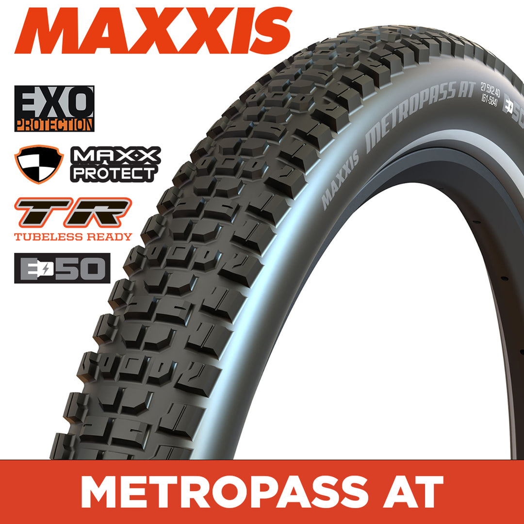 MAXXIS Mountain - METROPASS AT - 29X2.40 - 4S / RI / EXO / TR / REF - Wire 60 TPI E50