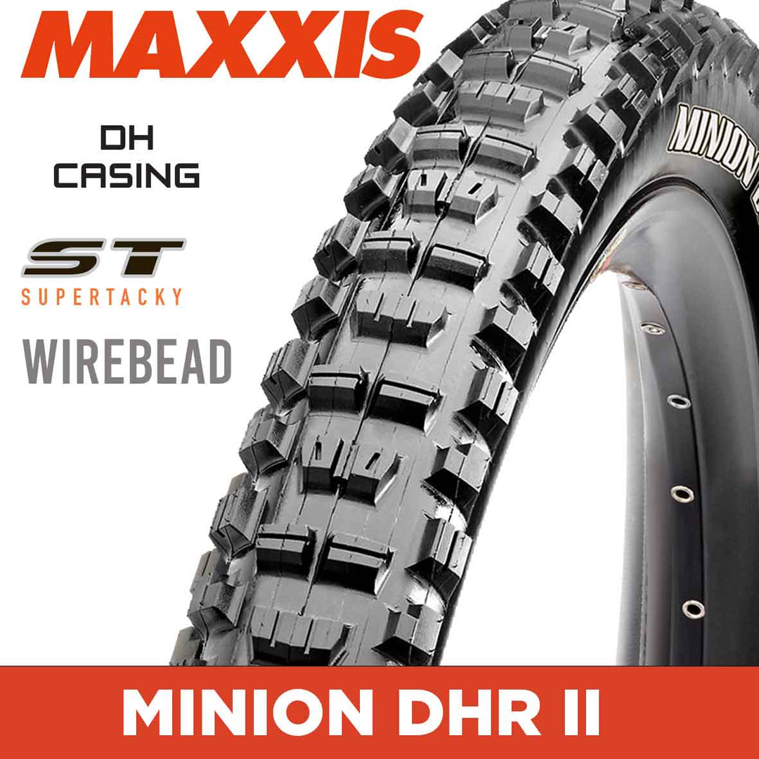 MAXXIS Downhill - MINION DHR II - 26X2.40 - ST / DH - Wire 60X2 TPI E25