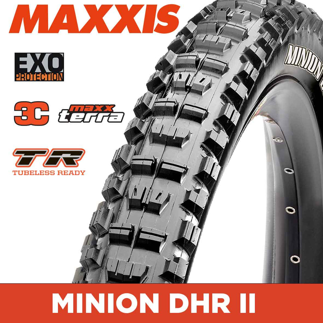 MAXXIS Mountain - MINION DHR II - 27.5X2.30 - 3C MAXXTERRA / EXO / TR - Foldable 60 TPI E25