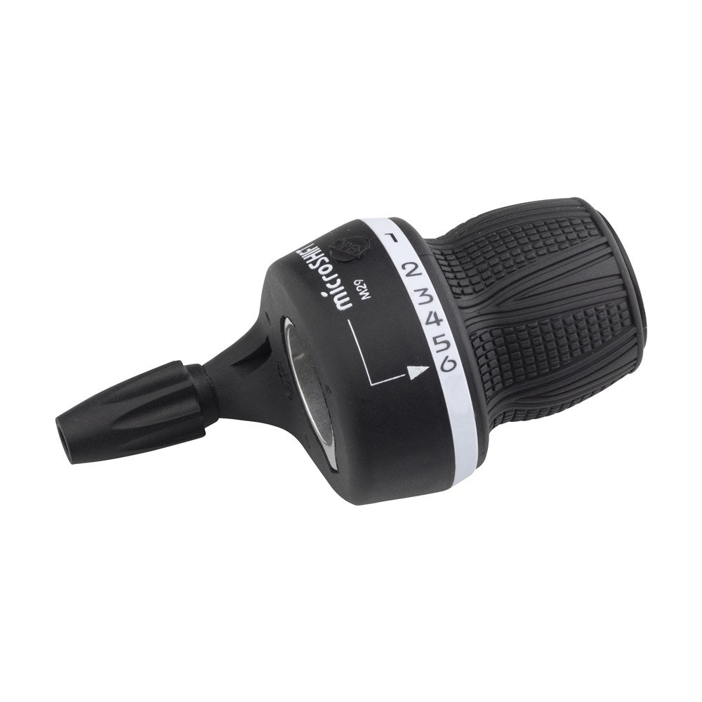 microSHIFT MS29 Twist Shifters - 3x6 Pair (Left Friction)