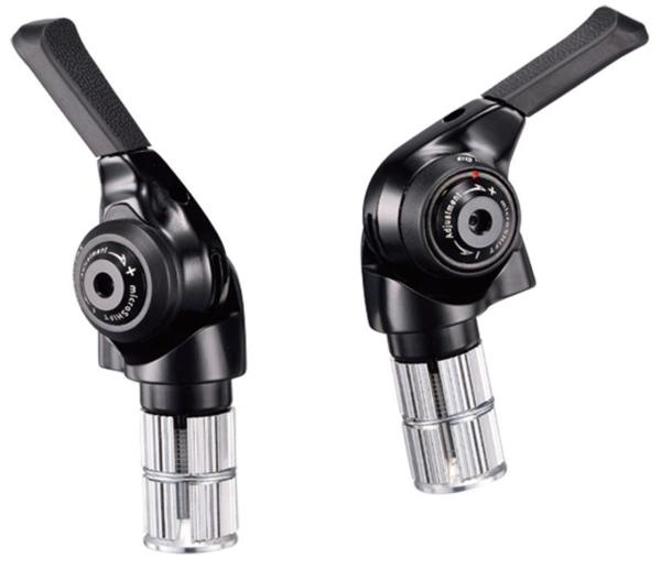 microSHIFT BS-M11 Bar End Shifters - 2/3x11 Mountain
