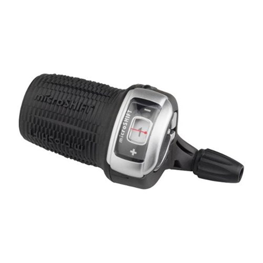microSHIFT DS85 Twist Shifter - 3 Speed Left - Indexed