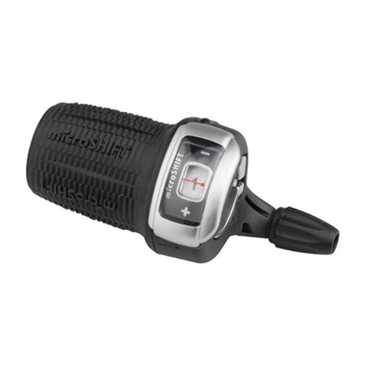 microSHIFT DS85 Twist Shifter - 3 Speed Left - Indexed