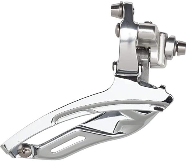 microSHIFT R9 FD-R539 Front Derailleur - 3x9 - Braze-On - Silver