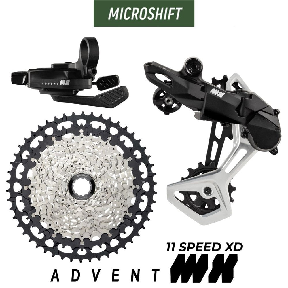 microSHIFT Advent MX Pro 1x11 MTB Groupset - 11-50T - SRAM XD