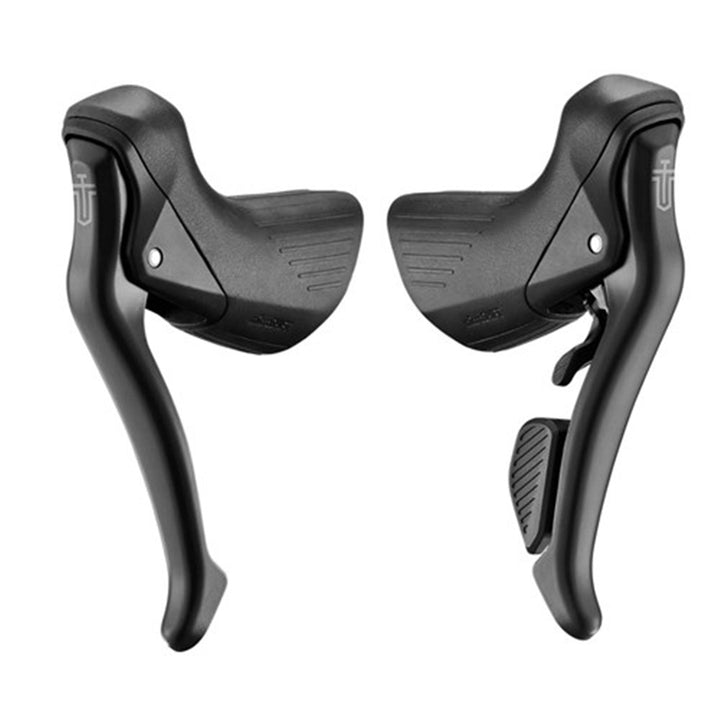 microSHIFT Sword Black Drop Bar Shifters - 1x9 - Pair
